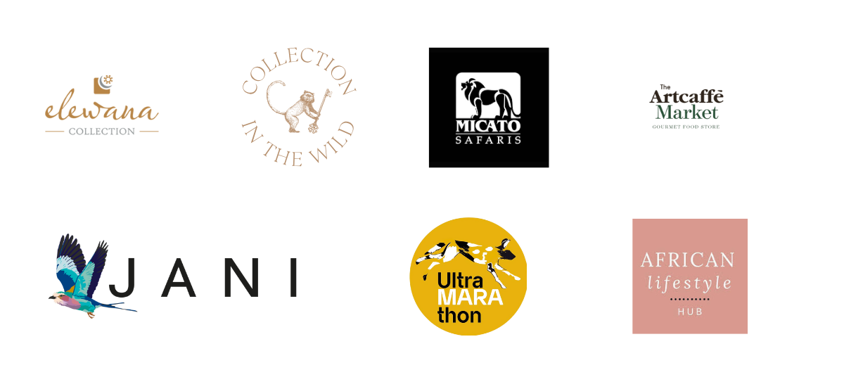 Collection of various brand logos on a white background