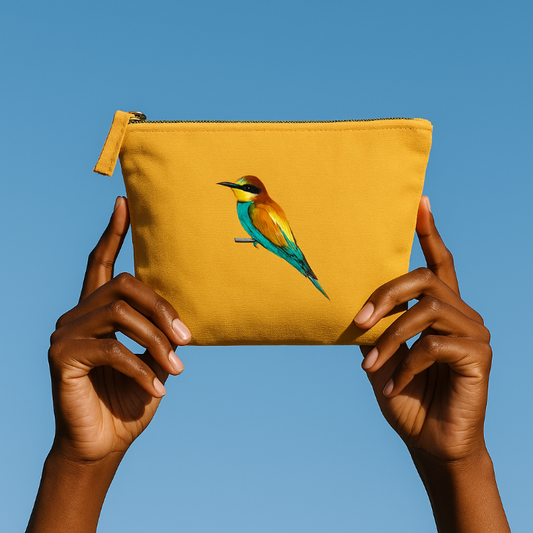 Make Up Pouch- Bee Eater