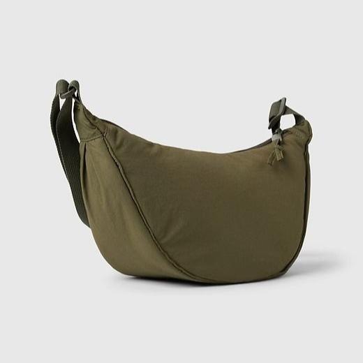 Mara Crossbody Bag- Green Canvas