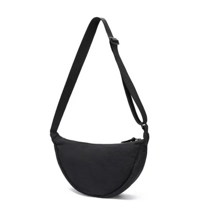 Mara Crossbody Bag - Black Canvas