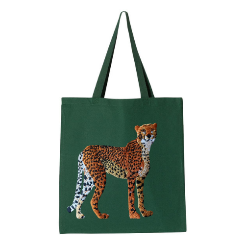 Canvas Tote - Cheetah