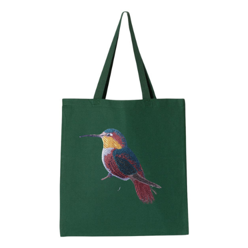 Canvas Tote - Humming Bird