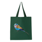 Canvas Tote - Lilac Breasted Roller