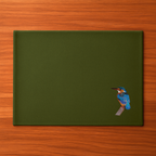 Malachite Kingfisher Table Mats