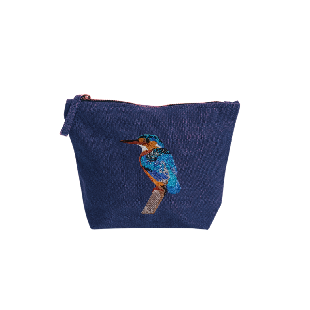 Malachite Kingfisher Makeup Bag