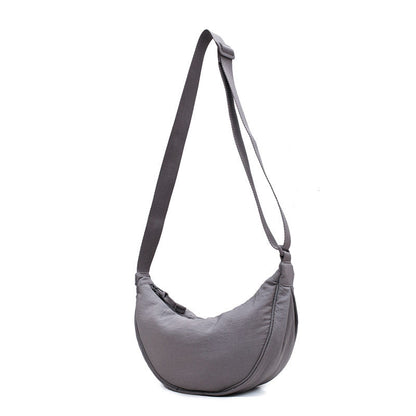 Mara Crossbody Bag- Grey Canvas