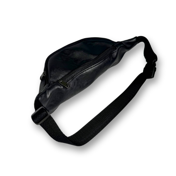 Tawi Fanny Pack - Black Vegan Leather