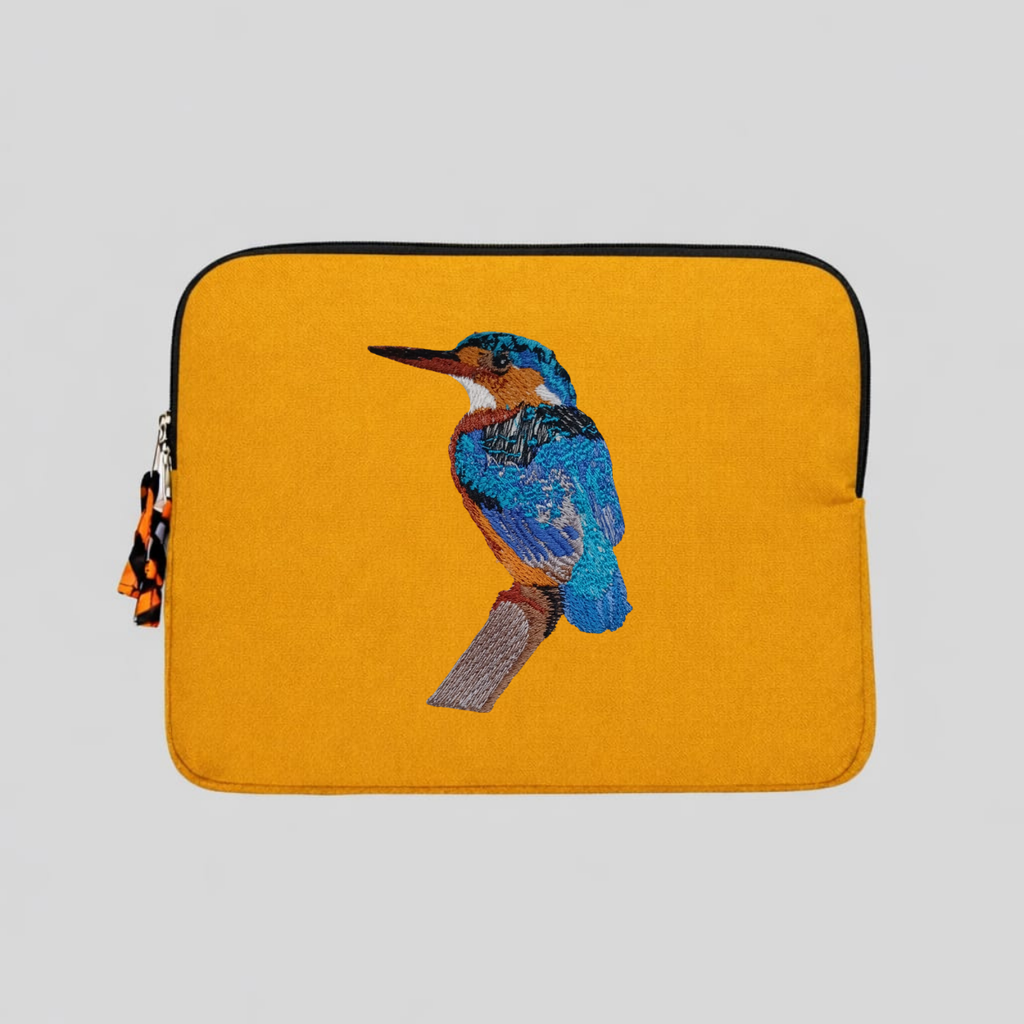 Malachite Kingfisher Laptop Sleeve