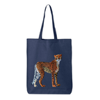 Canvas Tote - Cheetah