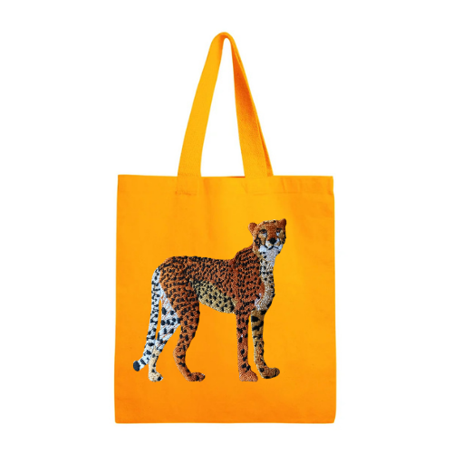 Canvas Tote - Cheetah