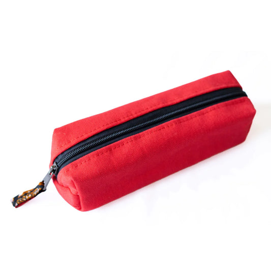 Tau Canvas Pouch - Red Canvas