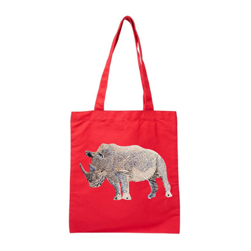 Canvas Tote - Rhino
