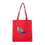 Canvas Tote - Lilac Breasted Roller