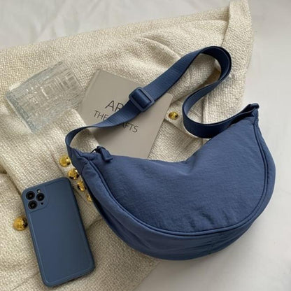 Mara Crossbody Bag - Blue Canvas