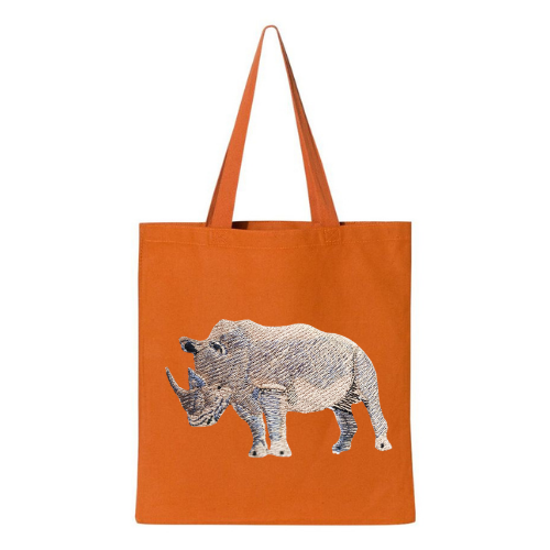 Canvas Tote - Rhino