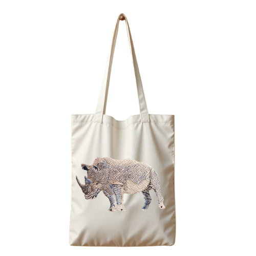 Canvas Tote - Rhino