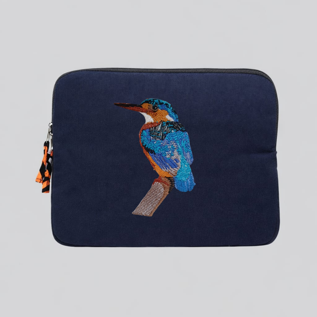 Malachite Kingfisher Laptop Sleeve