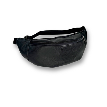 Tawi Fanny Pack - Black Vegan Leather