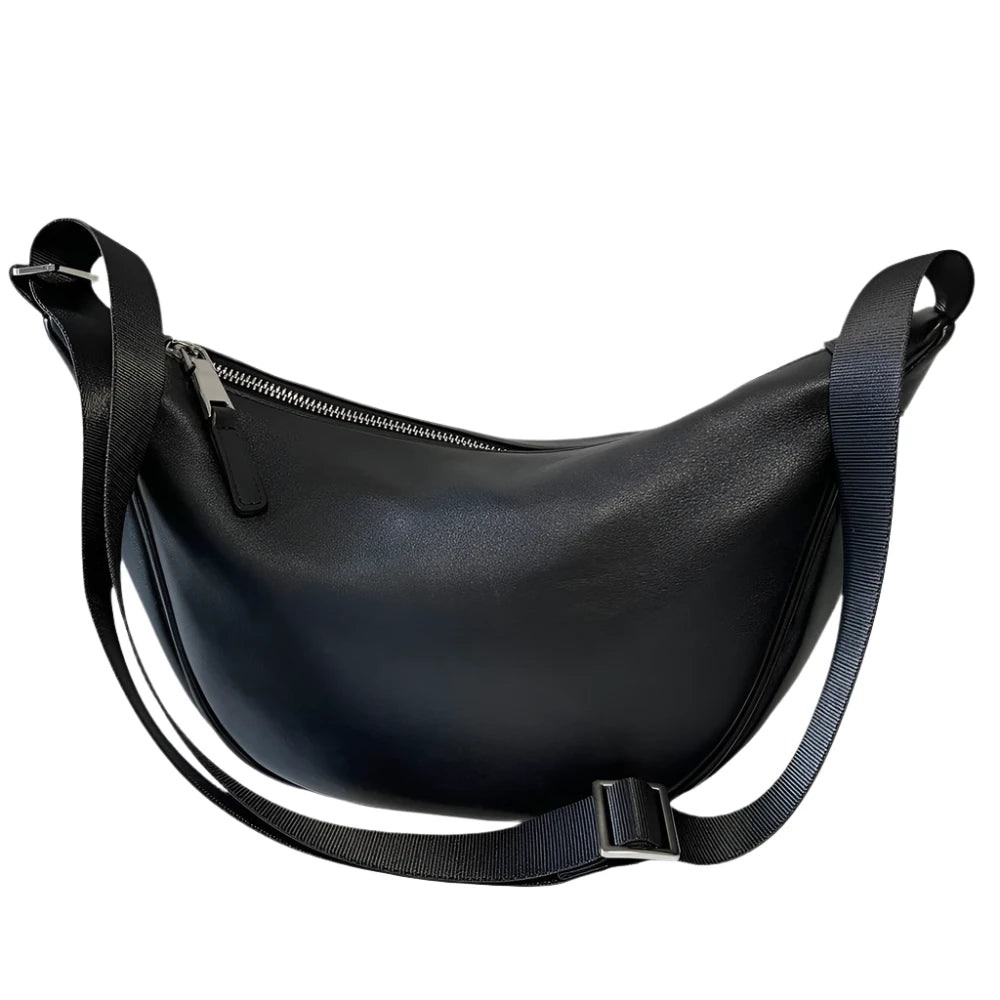 Mara Crossbody Bag- Black Vegan Leather