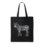 Canvas Tote - Zebra