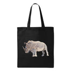 ILISAH Canvas Tote in Black, 100% cotton, perfect for everyday use, errands, and work; part of Everyday Belt Bags collection.