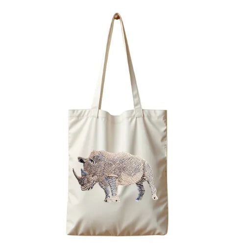 ILISAH Canvas Tote in Black, 100% cotton, perfect for everyday use, errands, and work; part of Everyday Belt Bags collection.