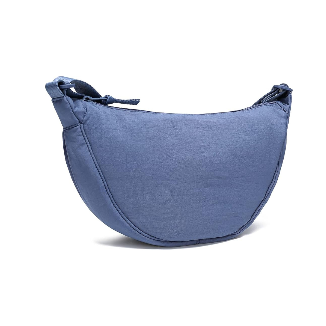 Mara Crossbody Bag - Blue Canvas