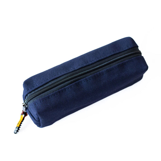 Tau Canvas Pouch - Navy Blue Canvas