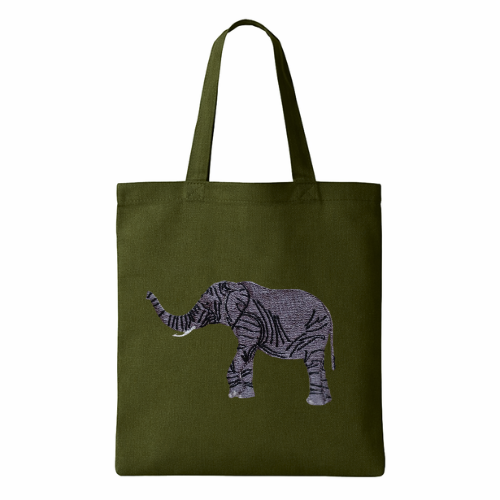 Elephant Safari Tote