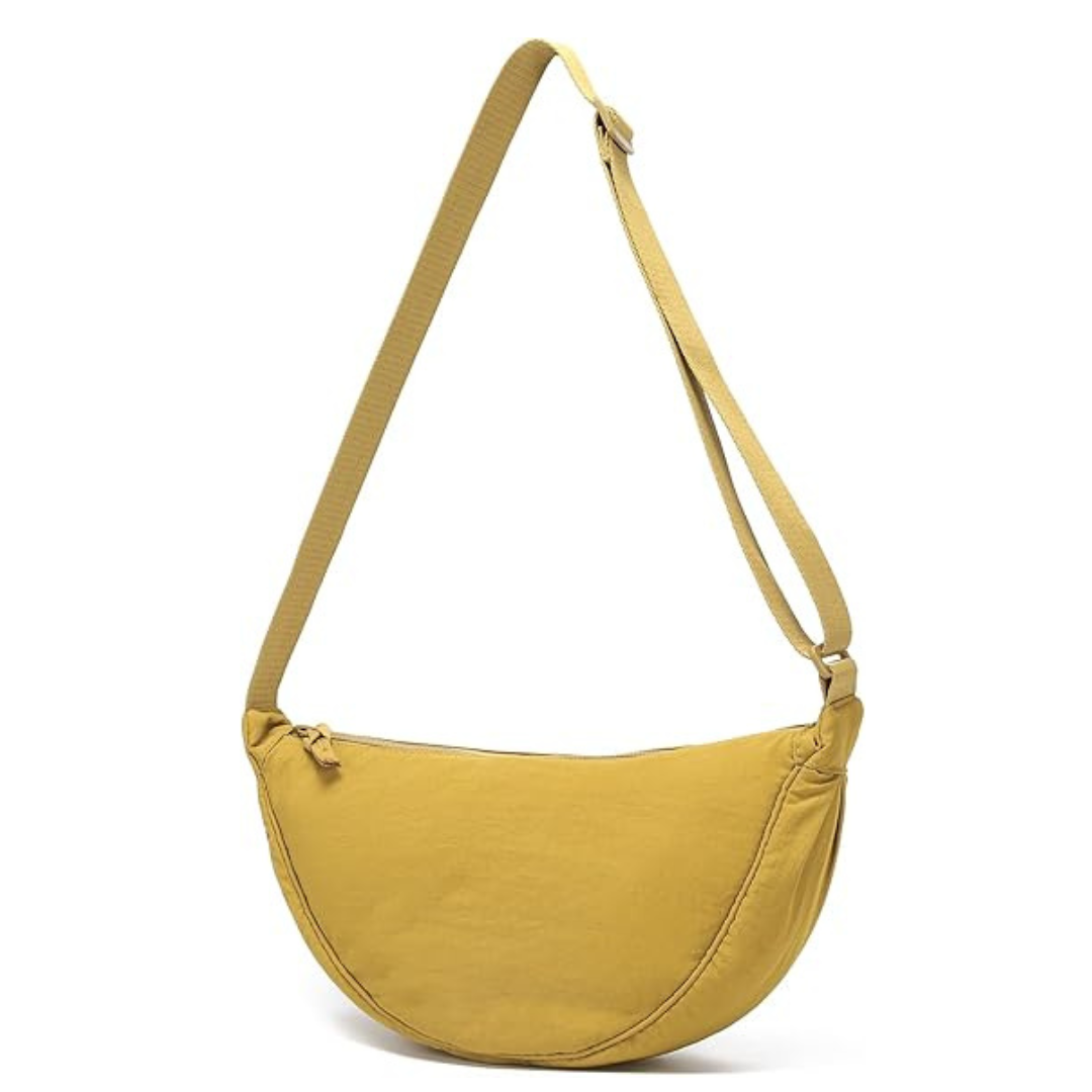 Mara Crossbody Bag- Yellow Canvas