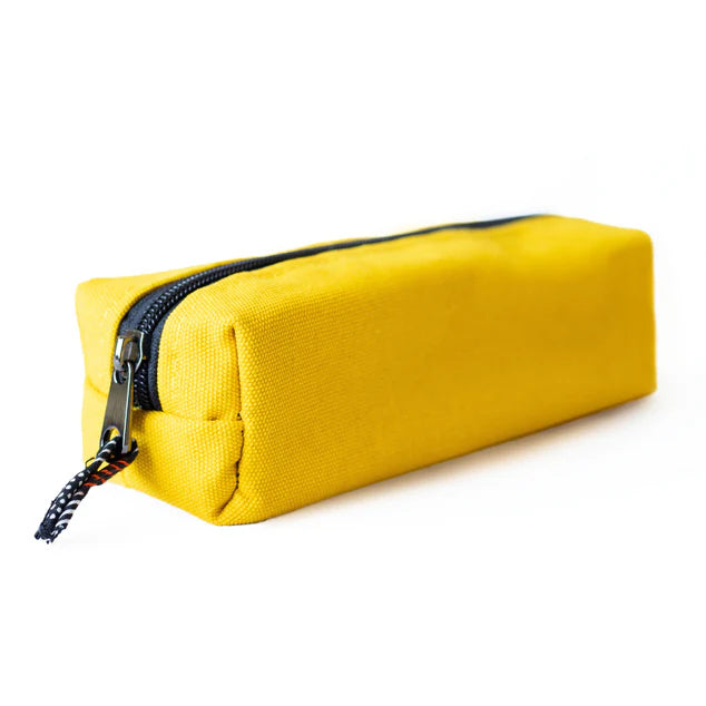 Tau Canvas Pouch - Yellow Canvas