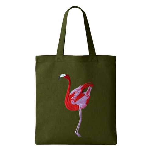 Flamingo Safari Tote