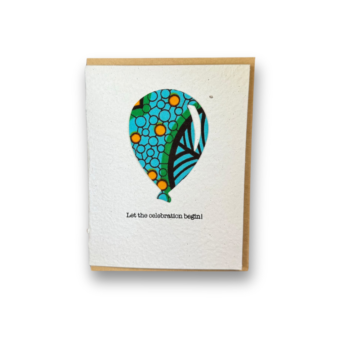 Holiday Card- Balloon