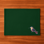 Table Mats - Humming Bird Embroidery