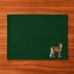 Table Mats - Cheetah Embroidery