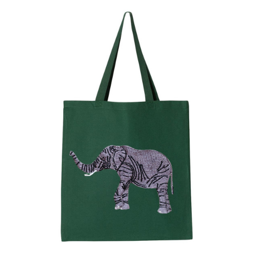 Canvas Tote - Elephant