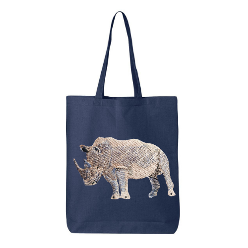 Canvas Tote - Rhino