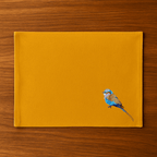 Table Mats - Lilac Breasted Roller Embroidery