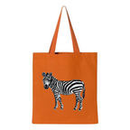 Canvas Tote - Zebra
