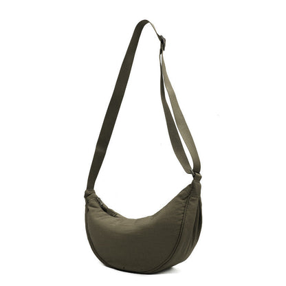 Mara Crossbody Bag- Green Canvas