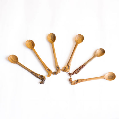 Wooden Spoon - Set of 6