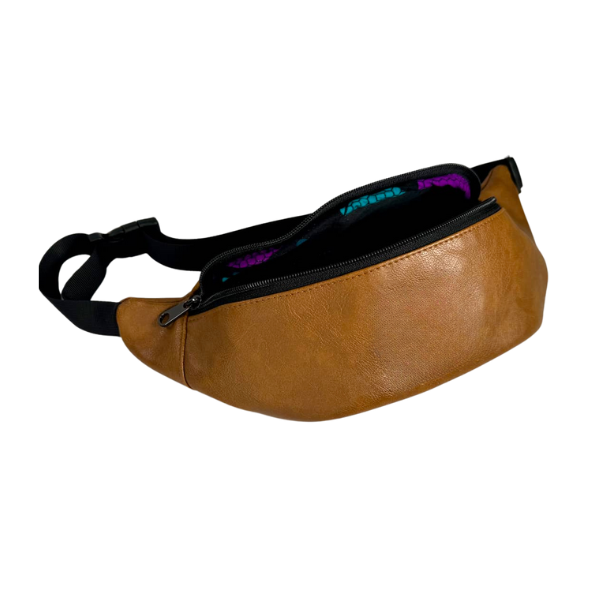 Tawi Fanny Pack - Tan Vegan Leather