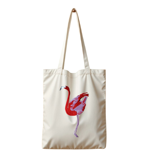 Canvas Tote - Flamingo
